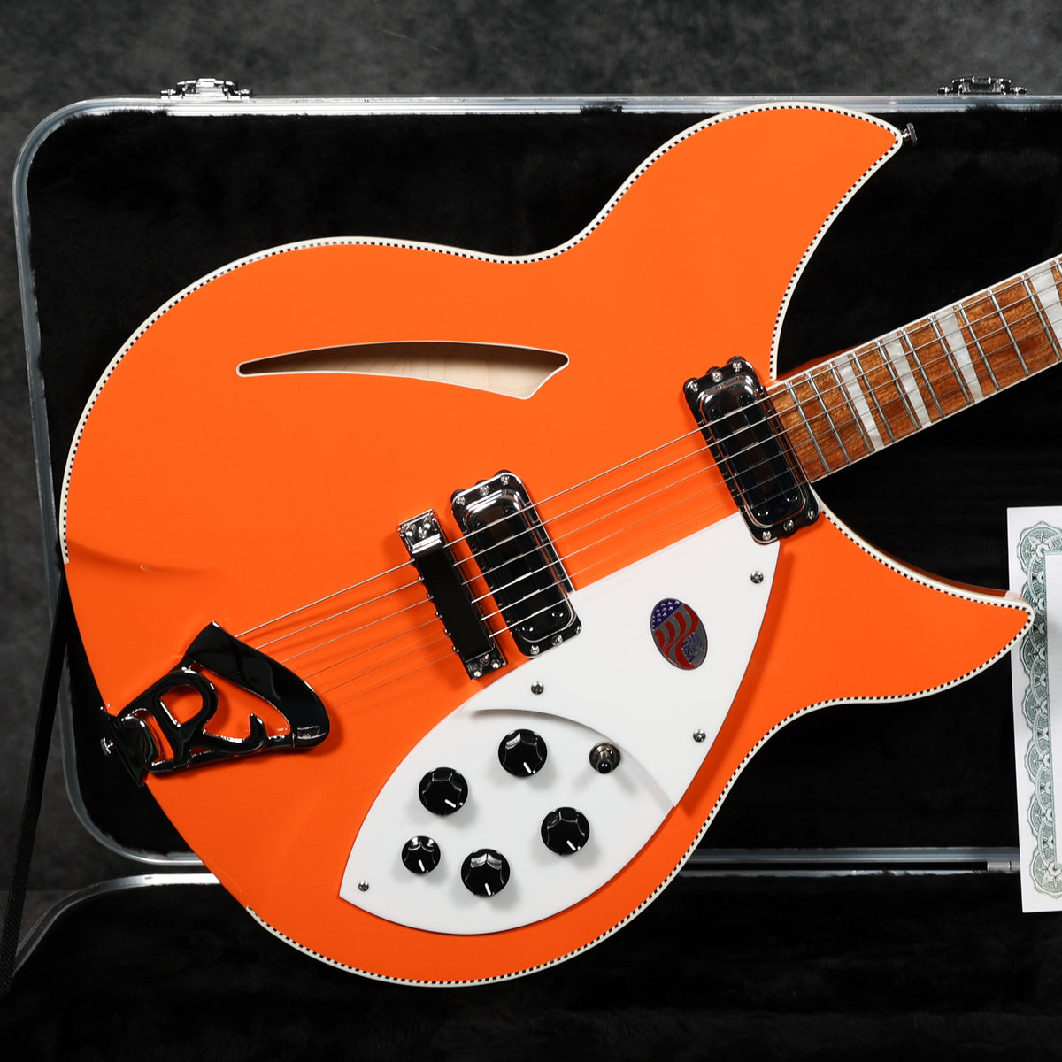 【ほぼ未使用】Rickenbacker 360 MG【送料込】 2025 Rickenbacker 360 - Ltd Edition - Orangeglo – Andy Baxter Bass