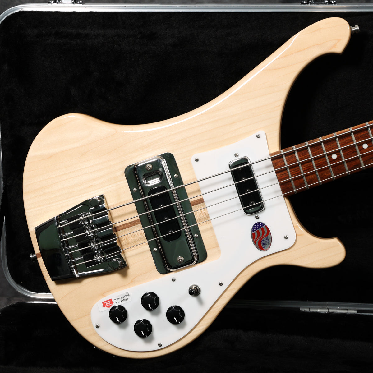 2025 Rickenbacker 4003S, Mapleglo, Mint/Unplayed – Andy Baxter