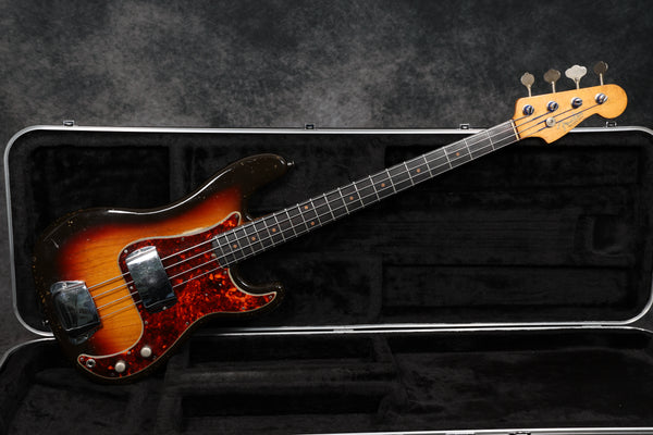 1962 Fender Precision Bass, Sunburst Refinish