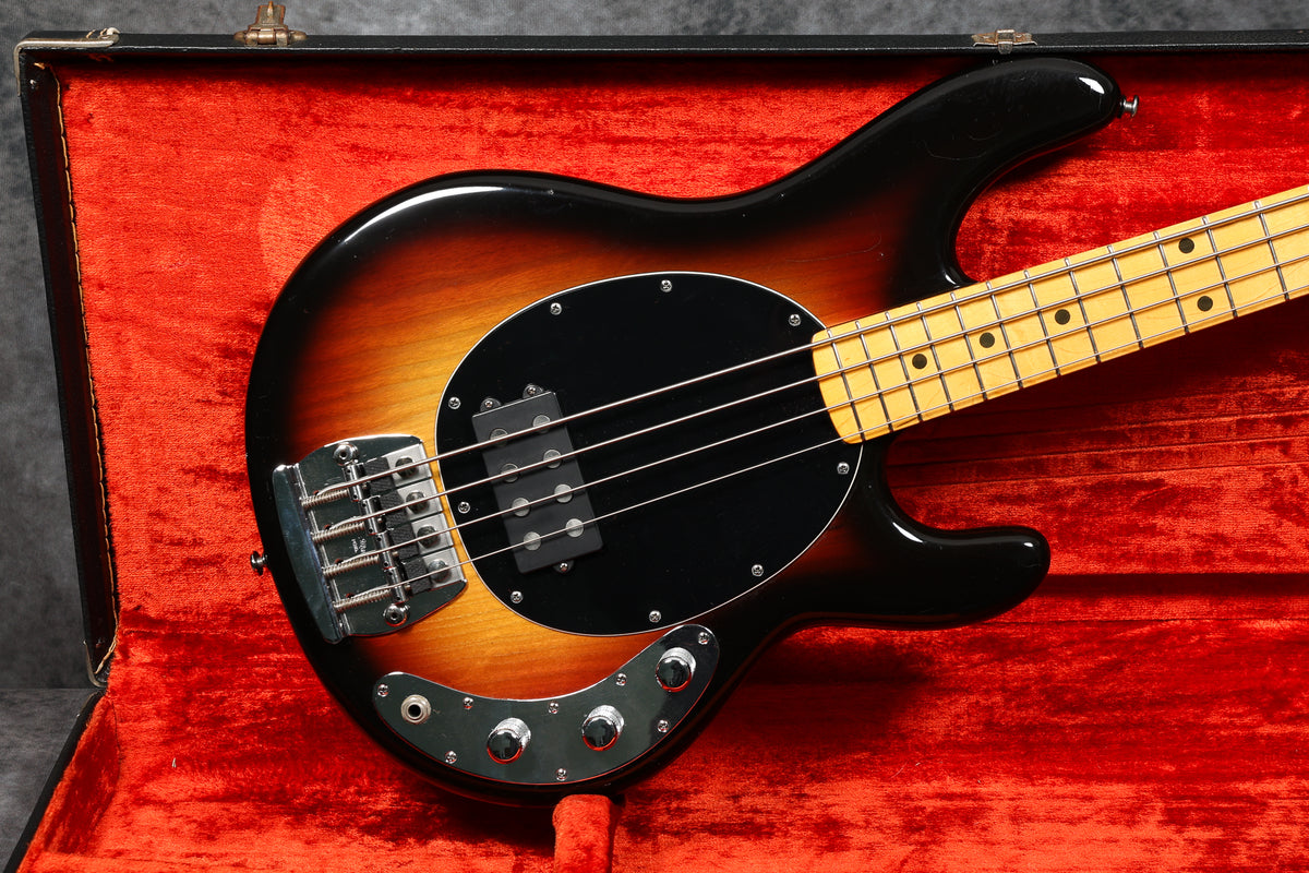 1977 Music Man Stingray, Sunburst – Andy Baxter Bass & Guitars
