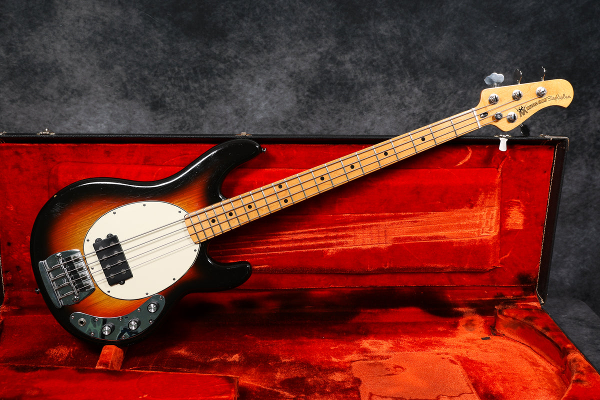 1976 Music Man Stingray, Sunburst – Andy Baxter Bass & Guitars