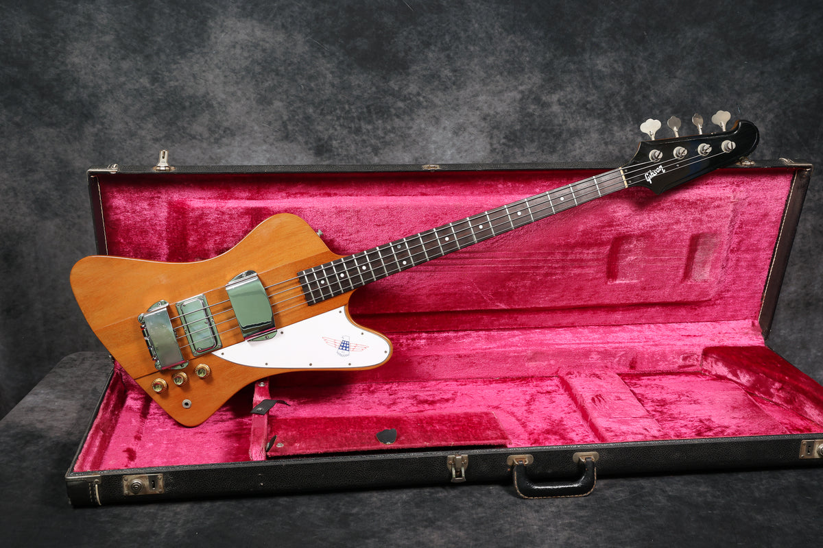 1976 Gibson Thunderbird IV, Natural – Andy Baxter Bass & Guitars