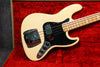 1976 Fender Jazz Bass, Olympic White