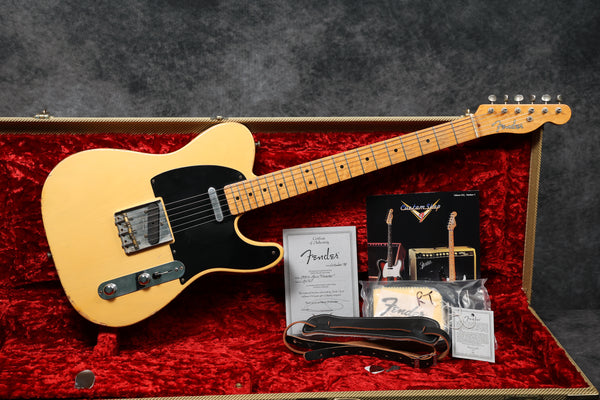 1998 Fender Custom Shop Nocaster Cunetto Relic, Butterscotch Blonde