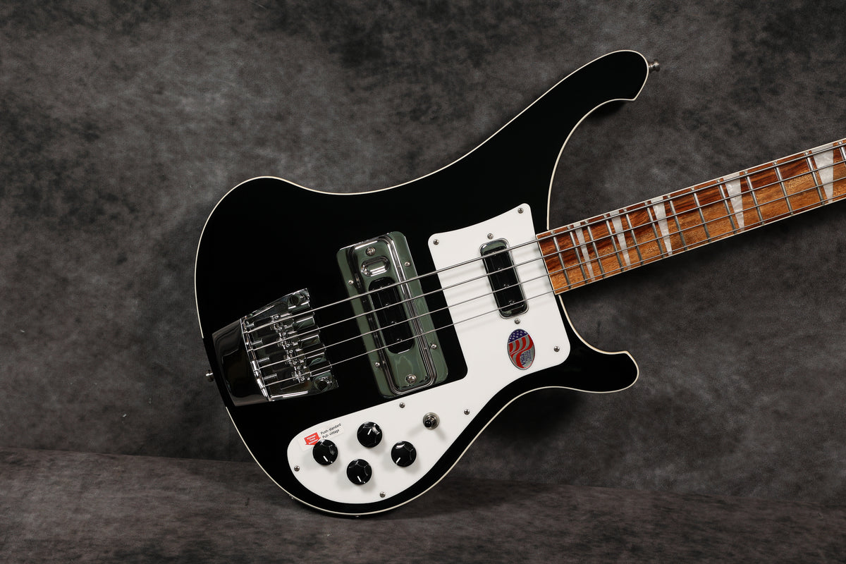 2026 Rickenbacker 4003, Jetglo, Mint/Unplayed – Andy Baxter Bass