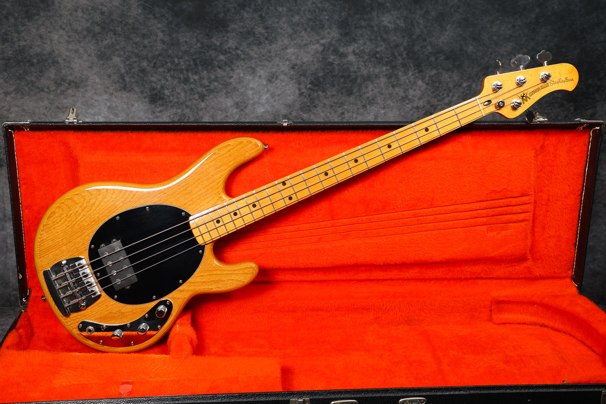 musicman stingrayⅡ 1977年製　ハードケース付 1977 Music Man Stingray, Natural – Andy Baxter Bass & Guitars