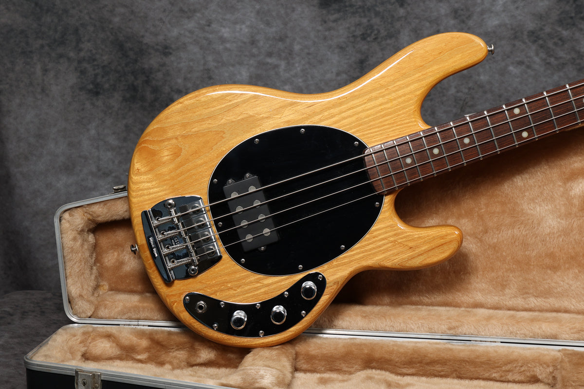 1981 Music Man Stingray, Natural – Andy Baxter Bass & Guitars