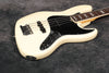 2013 Fender American Deluxe Jazz Bass - Olympic White