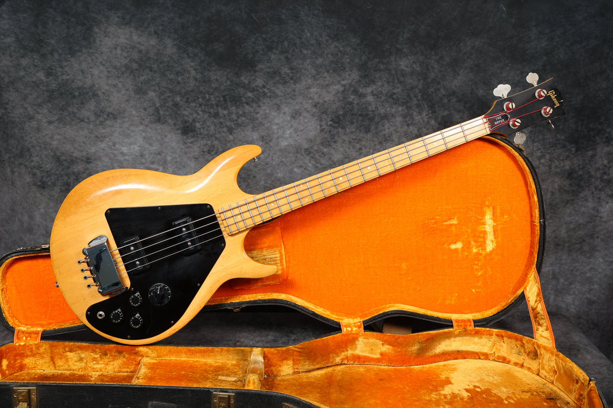 1975 Gibson Ripper Bass, Natural – Andy Baxter Bass & Guitars