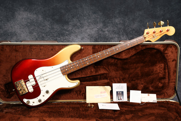 1984 Fender Gold Elite Precision Bass II, Bronze Stratoburst