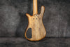 2021 Warwick Teambuilt Pro 5-String Streamer LX - Ltd Ed - Black Korina