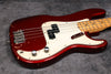 1972 Fender Precision Bass, Candy Apple Red, A-Width Neck
