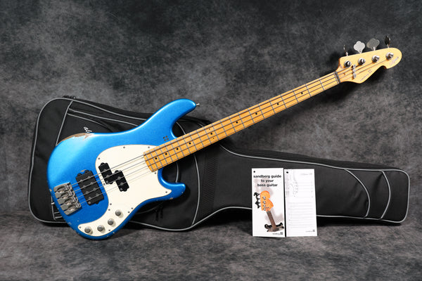 New Sandberg California II VM, 4-String, Hardcore Aged LPB