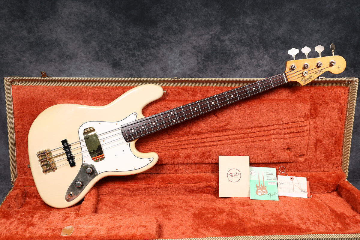 1989 Fender AVRI '62 Jazz Bass, Ltd Edition, Mary Kaye Blonde