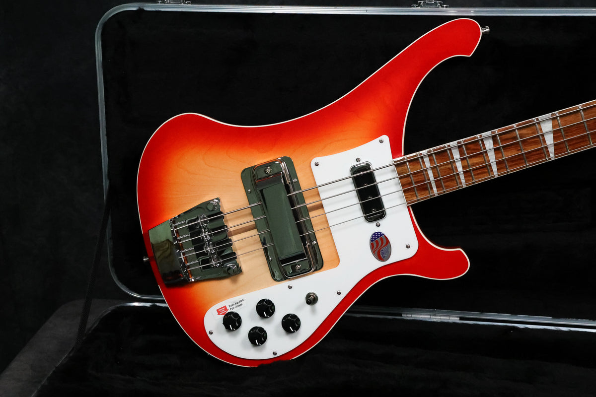 Rickenbacker 4003 JG 2025【新品4.25kg】 2025 Rickenbacker 4003, Fireglo, Mint/Unplayed – Andy Baxter Bass