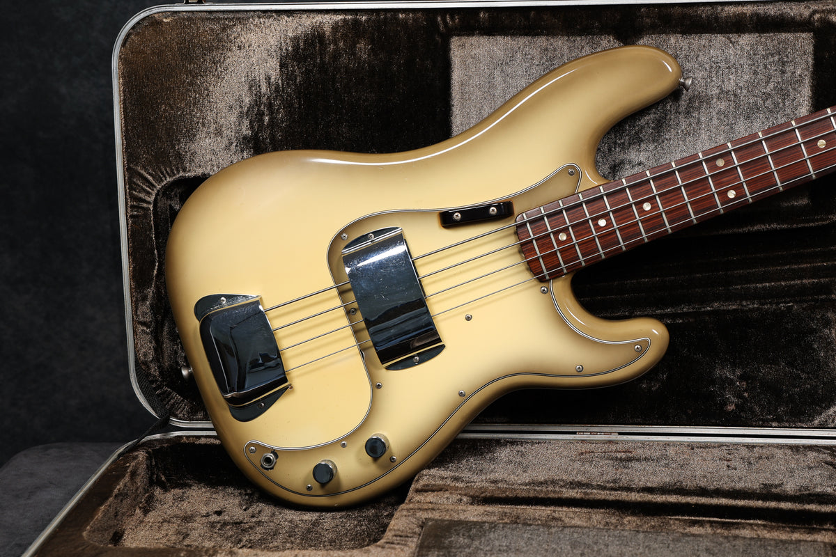 1978 Fender Precision Bass, Antigua – Andy Baxter Bass & Guitars