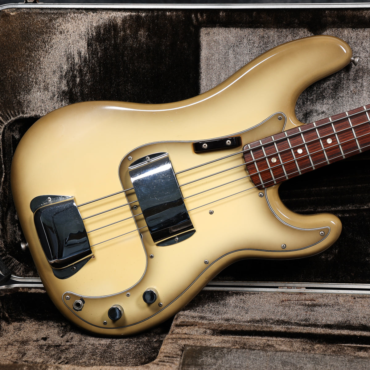 1978 Fender Precision Bass, Antigua – Andy Baxter Bass & Guitars