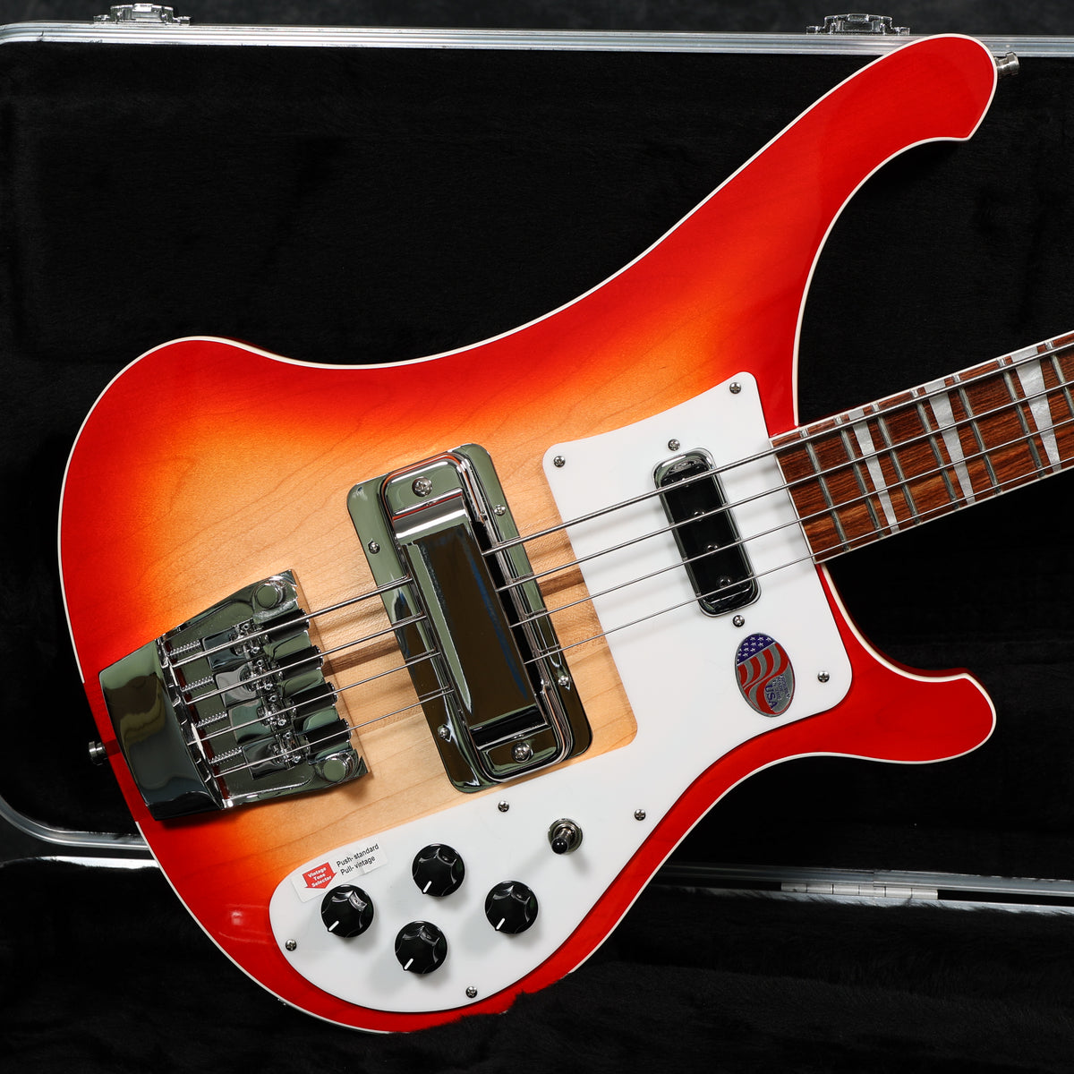 2025 Rickenbacker 4003, Fireglo, Mint/Unplayed – Andy Baxter Bass