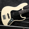 2015 Fender AJB Aerodyne Jazz Bass - White - MIJ
