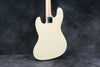 2015 Fender AJB Aerodyne Jazz Bass - White - MIJ