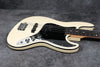 2015 Fender AJB Aerodyne Jazz Bass - White - MIJ