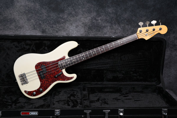 1966 Fender Precision Bass, Olympic White Refinish