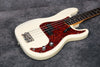 1966 Fender Precision Bass, Olympic White Refinish
