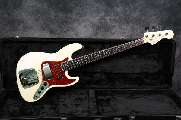 1966 Fender Jazz Bass, Olympic White Refinish
