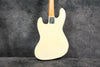 1966 Fender Jazz Bass, Olympic White Refinish