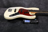 1966 Fender Jazz Bass, Olympic White Refinish