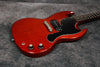 1965 Gibson SG Junior, Cherry, Wide Nut
