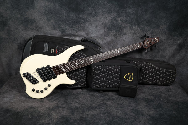 2023 Dingwall Afterburner 1, 5-String - Matte Vintage White