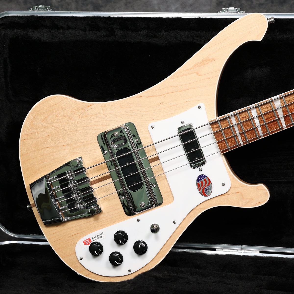 2025 Rickenbacker 4003, Mapleglo, Mint/Unplayed – Andy Baxter Bass