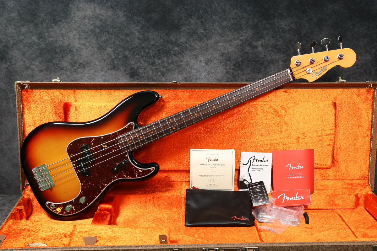 2023 Fender American Vintage II 1960 Precision Bass, Sunburst