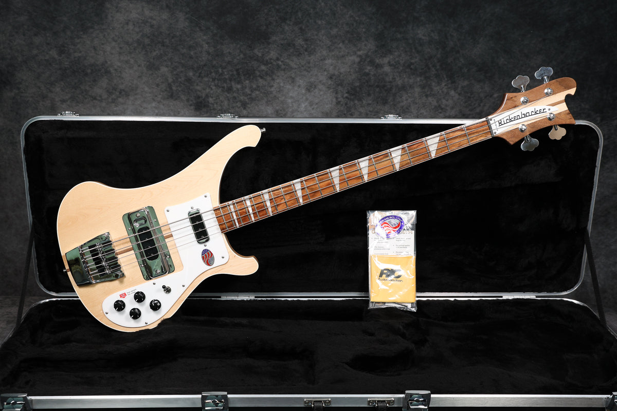Rickenbacker 4003 JG 2025【新品4.25kg】 2025 Rickenbacker 4003, Mapleglo, Mint/Unplayed #2 – Andy Baxter