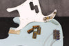 1966 Fender Precision Bass, Sonic Blue Refinish