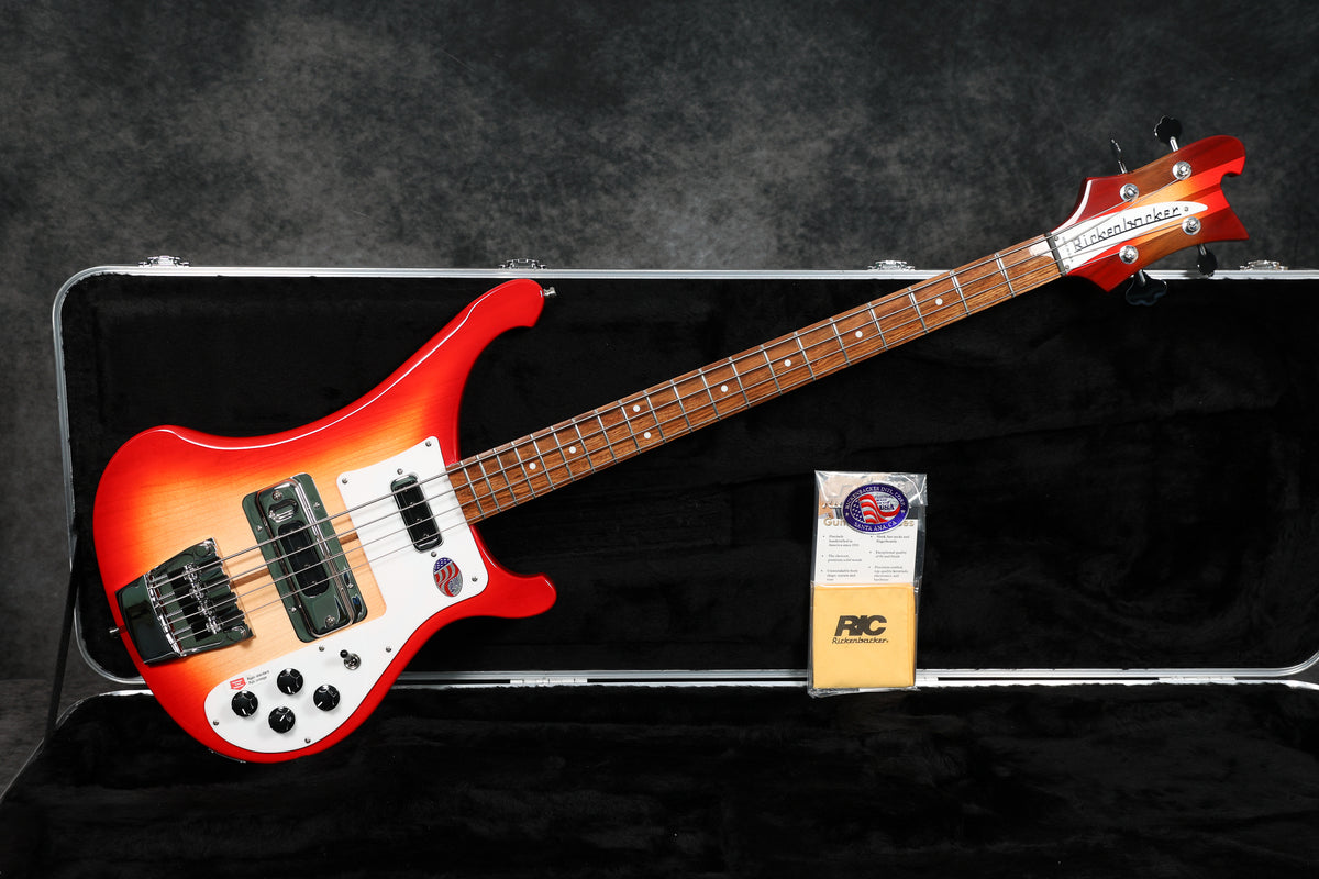 2025 Rickenbacker 4003S, Fireglo, Mint/Unplayed – Andy Baxter Bass