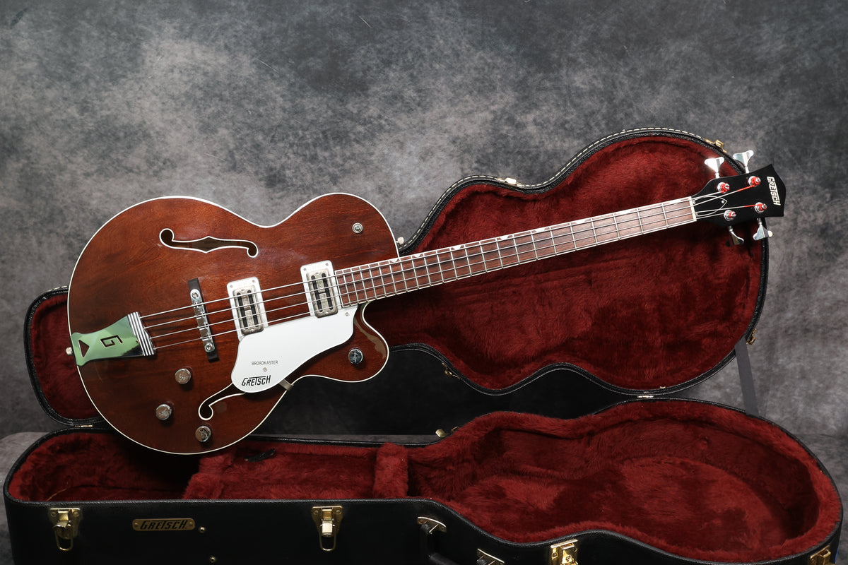 2005 Gretsch G6119 Bass - Walnut Stain – Andy Baxter Bass & Guitars