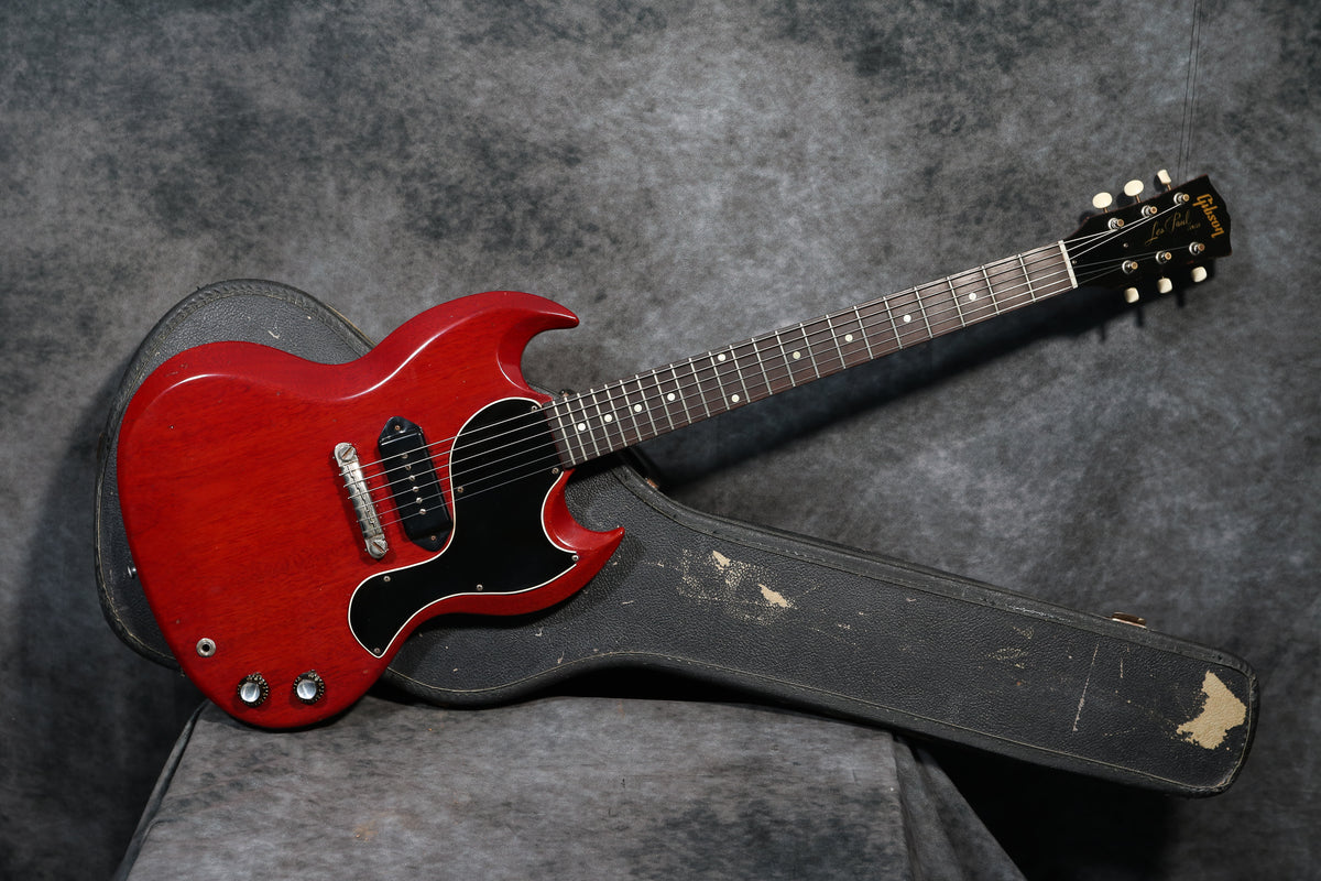 1962 Gibson Les Paul Junior, Cherry – Andy Baxter Bass & Guitars