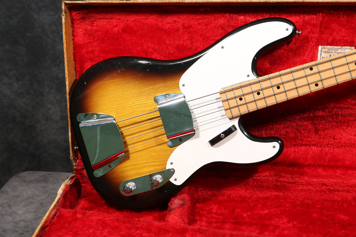 1955 Fender Precision Bass, 2-Tone Sunburst – Andy Baxter Bass