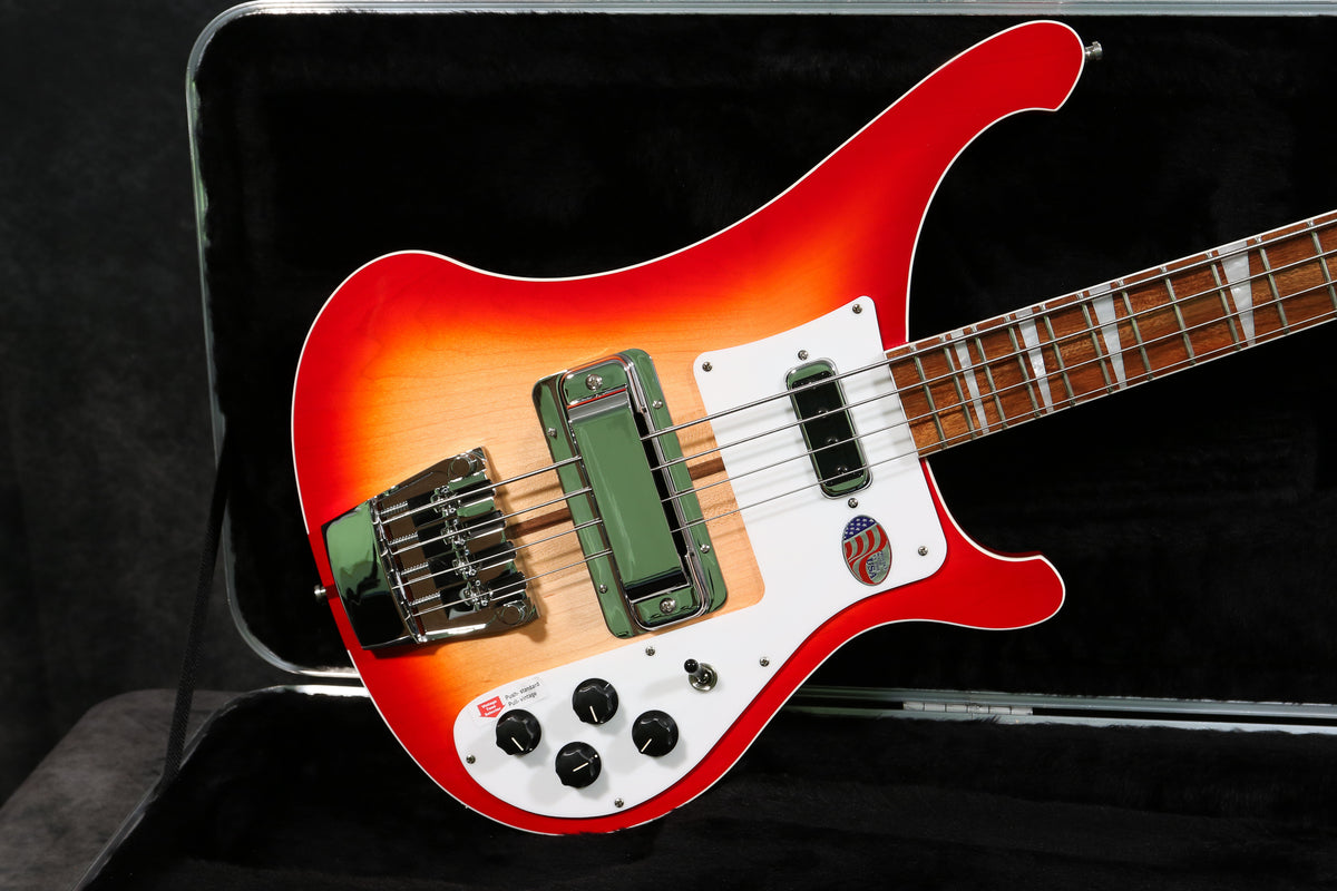 2024 Rickenbacker 4003, Fireglo, Mint/Unplayed – Andy Baxter Bass