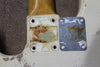 1962 Fender Jazz Bass, Olympic White, Slab Board