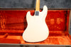 1962 Fender Jazz Bass, Olympic White, Slab Board