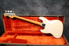 1962 Fender Jazz Bass, Olympic White, Slab Board