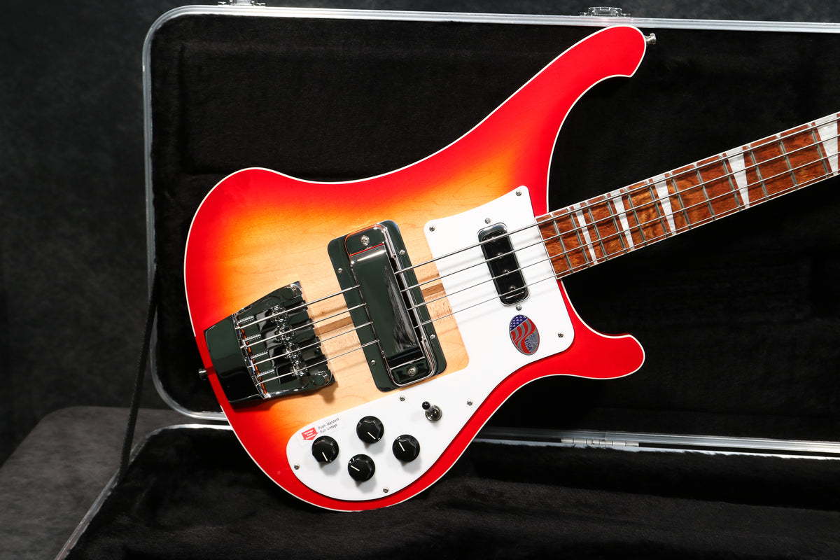 2024 Rickenbacker 4003, Fireglo, Mint/Unplayed – Andy Baxter Bass