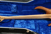 Used Shuker Horn Bass, Neck-Thru, 5A Quilted Maple