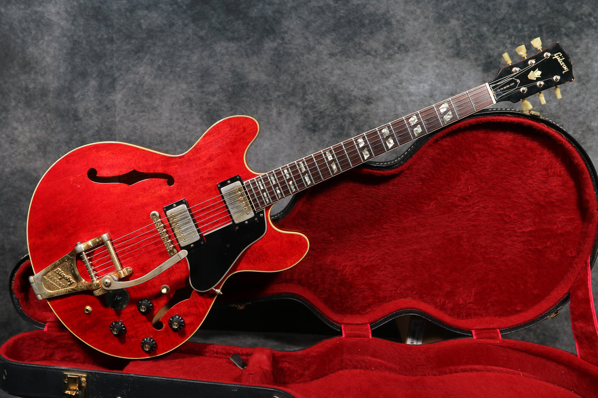 j*0様 Gibson ES-345 【美品】再出品 1968 Gibson ES-345 TDC, Cherry – Andy Baxter Bass & Guitars