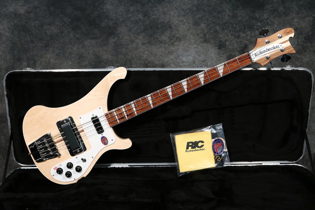 2023 Rickenbacker 4003, Mapleglo, Mint/Unplayed – Andy Baxter Bass