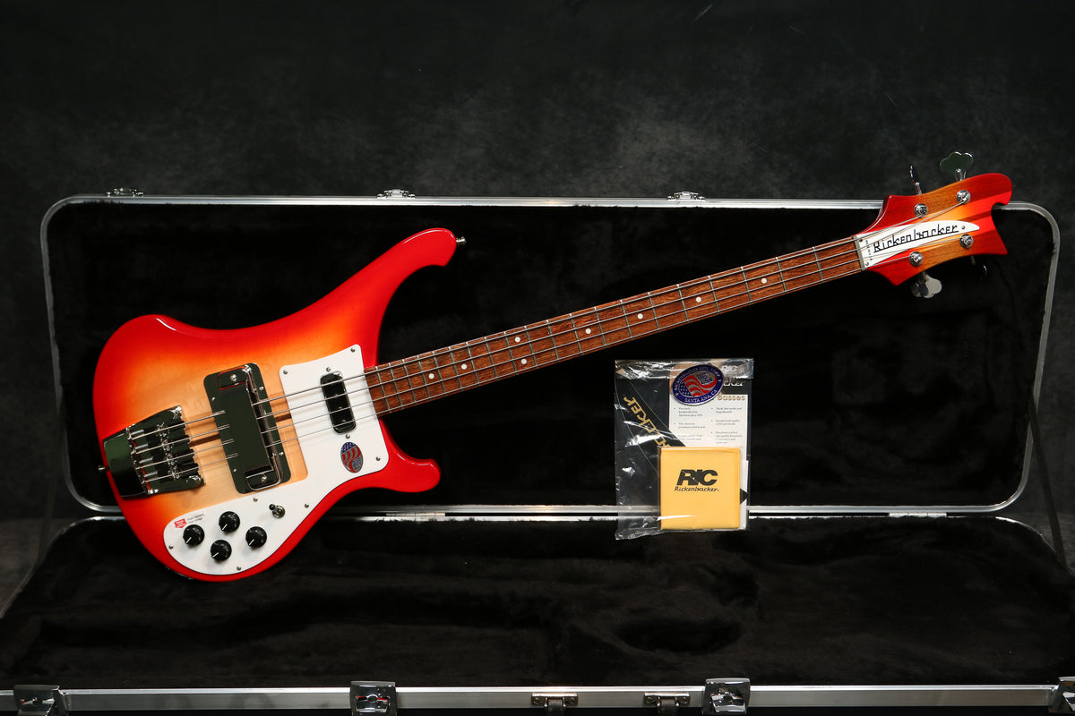 2024 Rickenbacker 4003S, Fireglo, Mint/Unplayed – Andy Baxter Bass