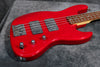Mid-Late 90s Mike Lull Custom V4 (Converted To JT4) - Trans Red